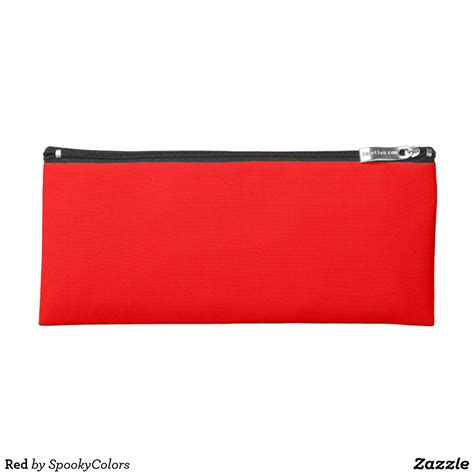 metal pencil box red|red pencil pouch.